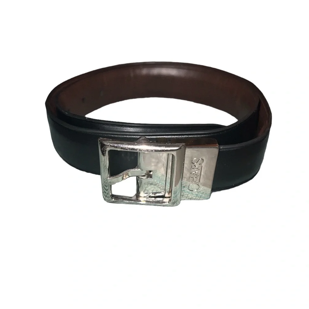 CHAPS | BOYS REVERSIBLE BLACK OR BROWN BELT